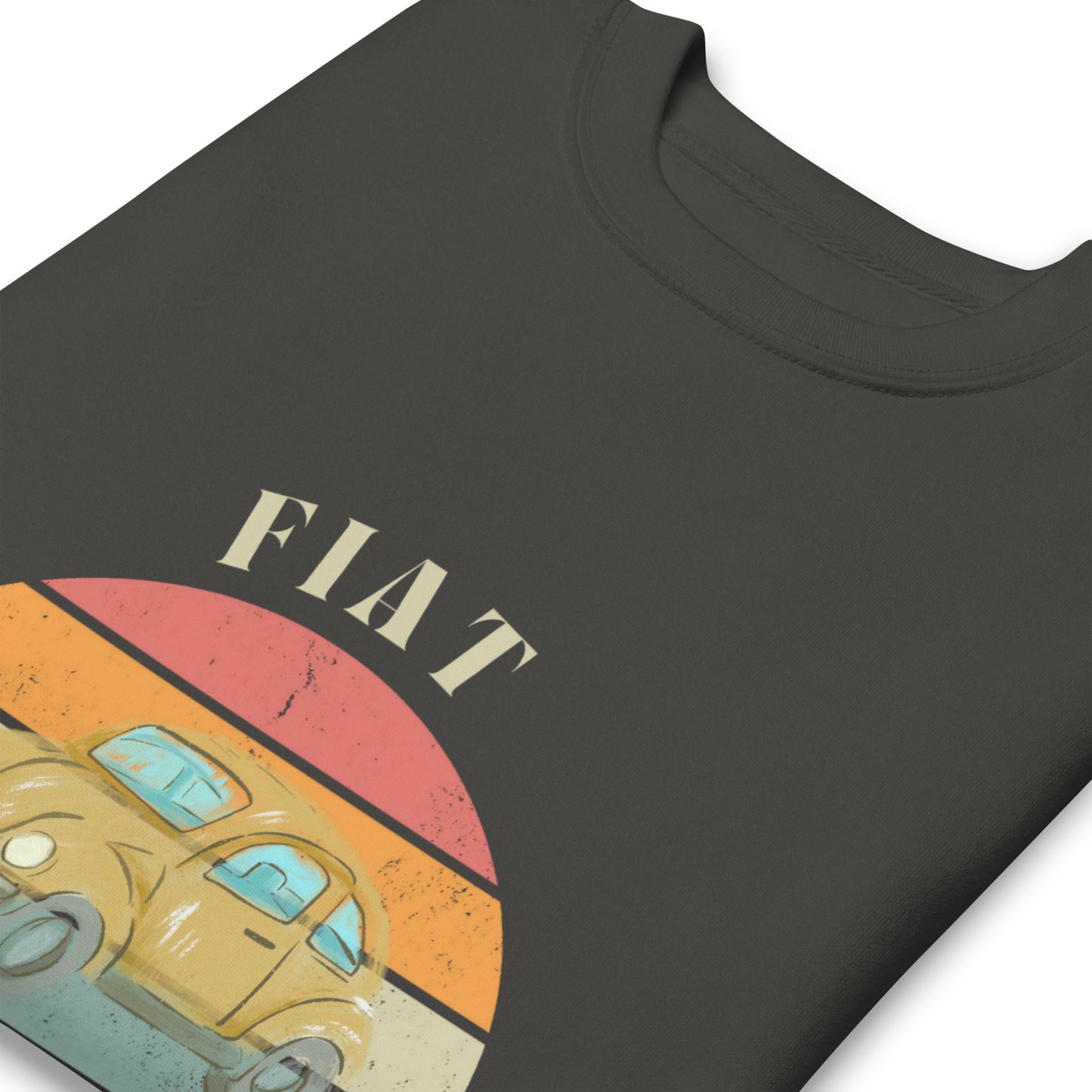 Retro Edition "Fiat Is Retro" – Classic Fleece Sweatshirt