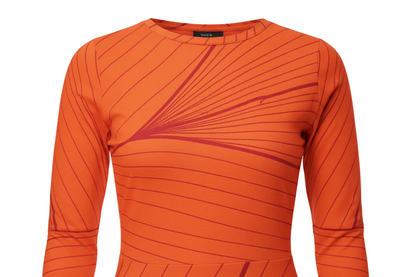 The Orange Pill Dress – Bold, Flattering, Unapologetic