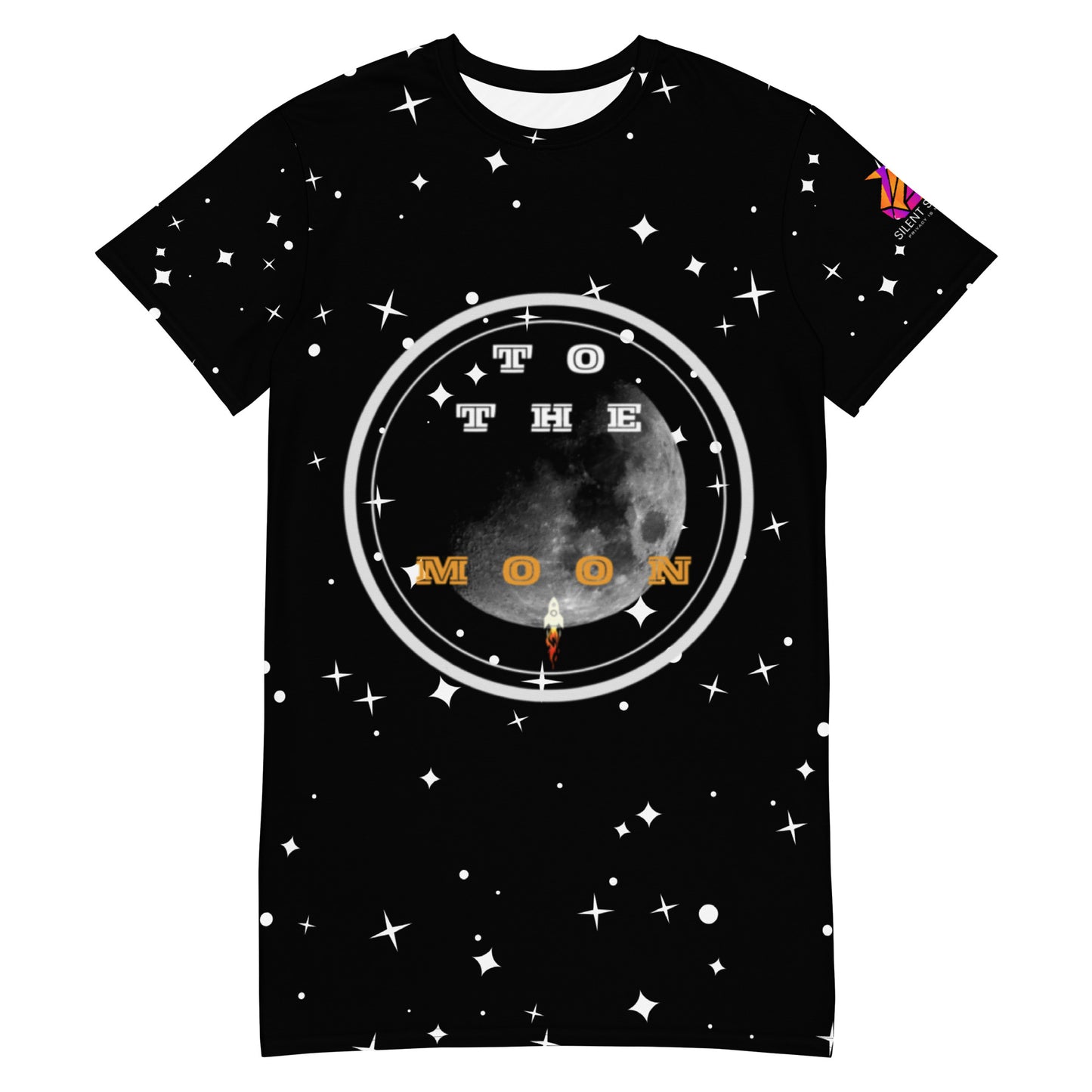 To The Moon – Oversized T-Shirt Dress