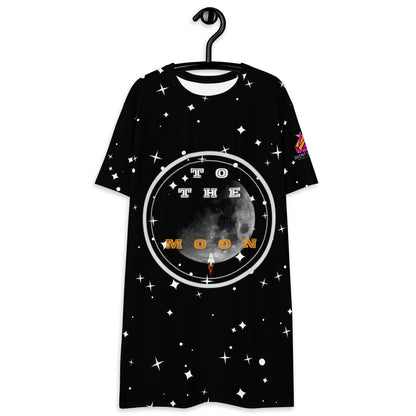 To The Moon – Oversized T-Shirt Dress