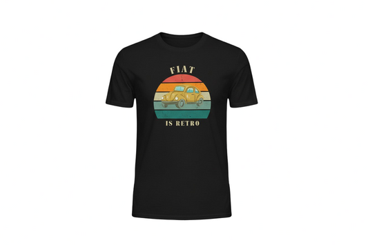 Fiat Is Retro T-Shirt –  Cotton Tee