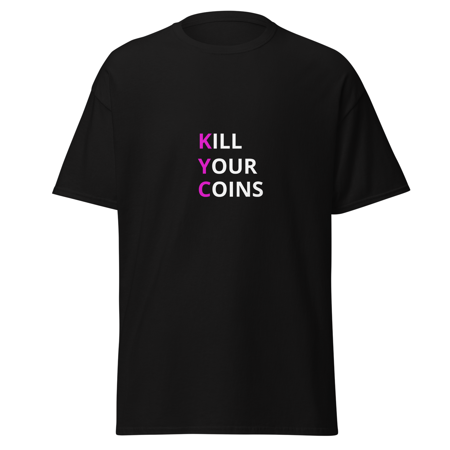 "Say No to KYC" – Lightweight Cotton T-Shirt