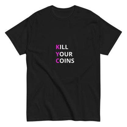 "Say No to KYC" – Lightweight Cotton T-Shirt