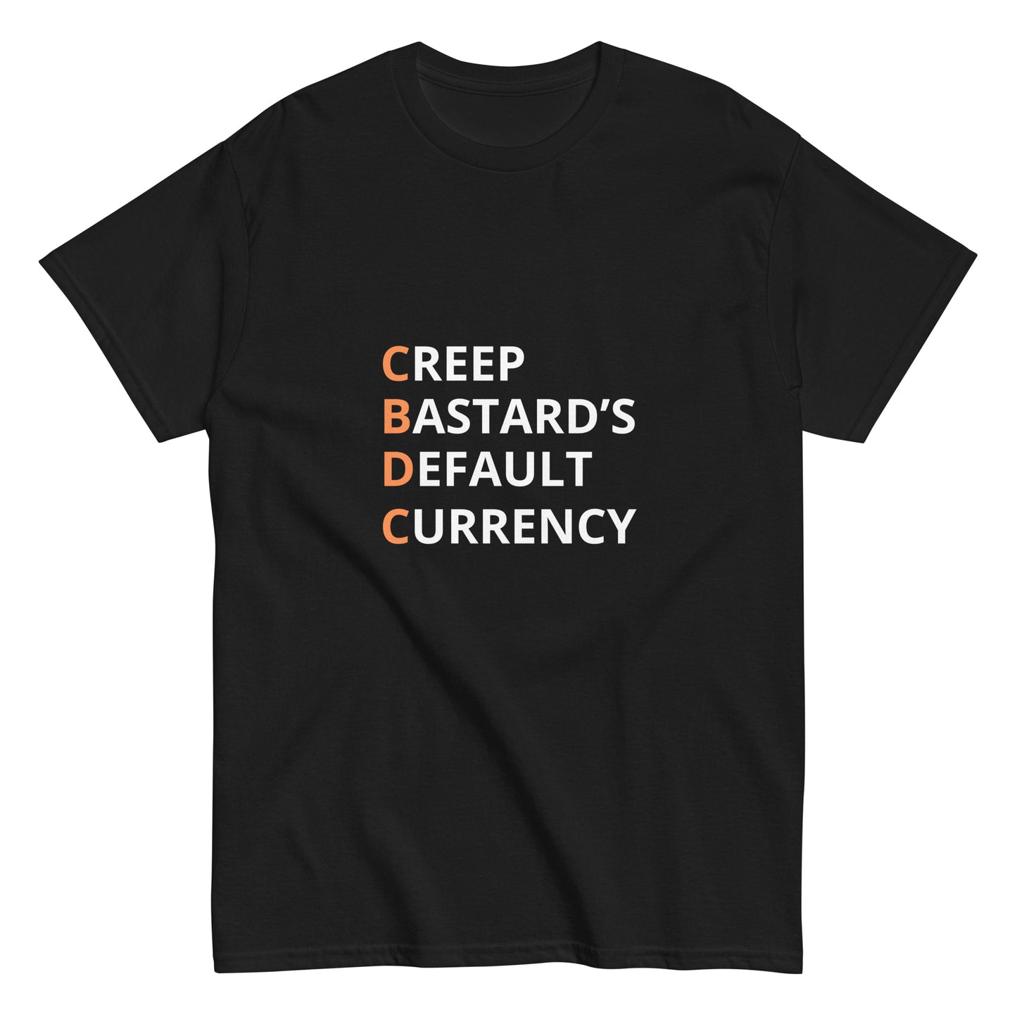 "Say No to CBDCs" – Lightweight Cotton T-Shirt