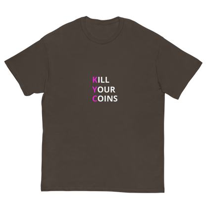 "Say No to KYC" – Lightweight Cotton T-Shirt