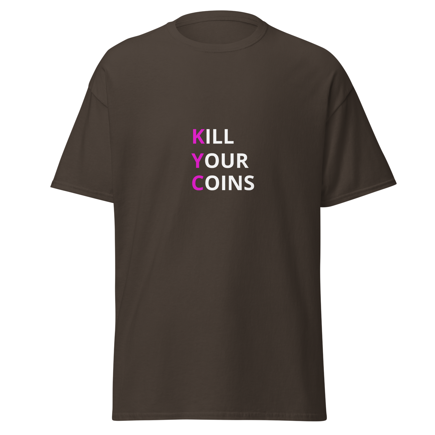 "Say No to KYC" – Lightweight Cotton T-Shirt