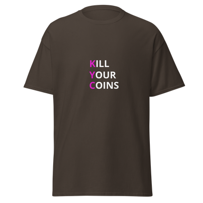 "Say No to KYC" – Lightweight Cotton T-Shirt