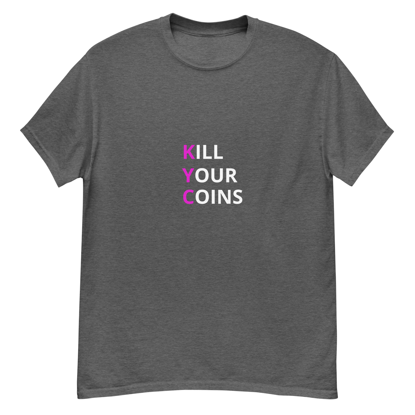 "Say No to KYC" – Lightweight Cotton T-Shirt