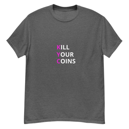 "Say No to KYC" – Lightweight Cotton T-Shirt