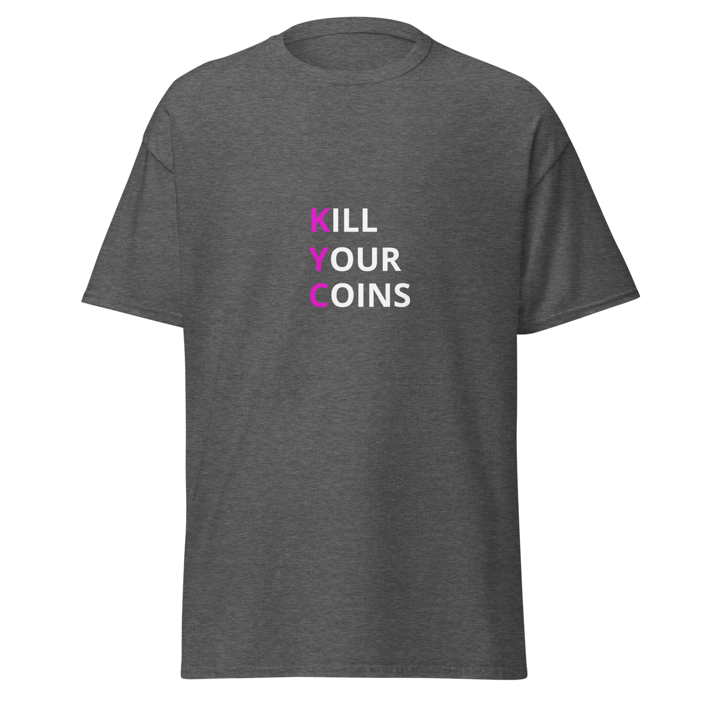 "Say No to KYC" – Lightweight Cotton T-Shirt