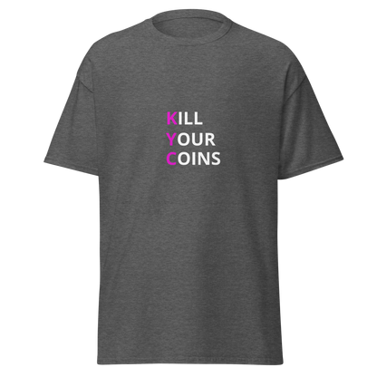 "Say No to KYC" – Lightweight Cotton T-Shirt