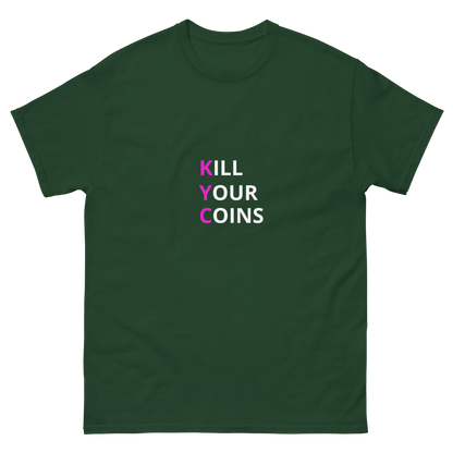 "Say No to KYC" – Lightweight Cotton T-Shirt