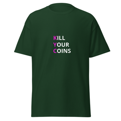 "Say No to KYC" – Lightweight Cotton T-Shirt