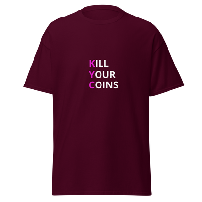 "Say No to KYC" – Lightweight Cotton T-Shirt