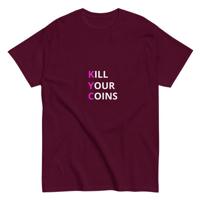 "Say No to KYC" – Lightweight Cotton T-Shirt