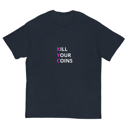 "Say No to KYC" – Lightweight Cotton T-Shirt