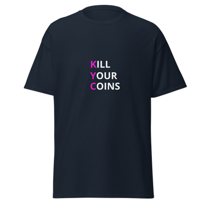 "Say No to KYC" – Lightweight Cotton T-Shirt