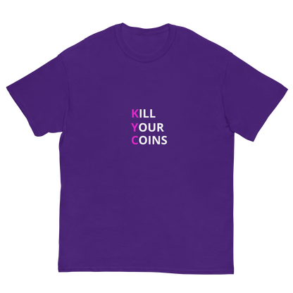 "Say No to KYC" – Lightweight Cotton T-Shirt