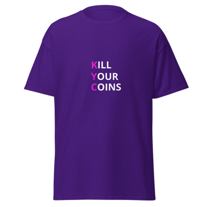 "Say No to KYC" – Lightweight Cotton T-Shirt