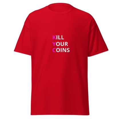"Say No to KYC" – Lightweight Cotton T-Shirt