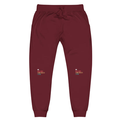 "There Is No Second Best" – Fleece Sweatpants