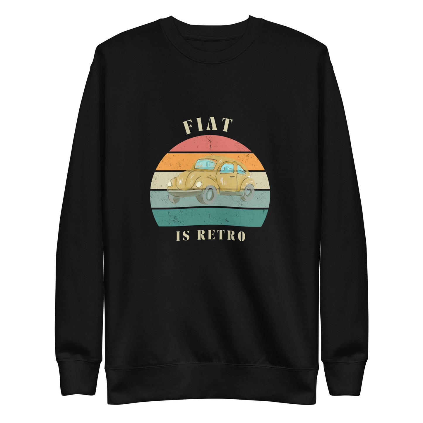 Retro Edition "Fiat Is Retro" – Classic Fleece Sweatshirt