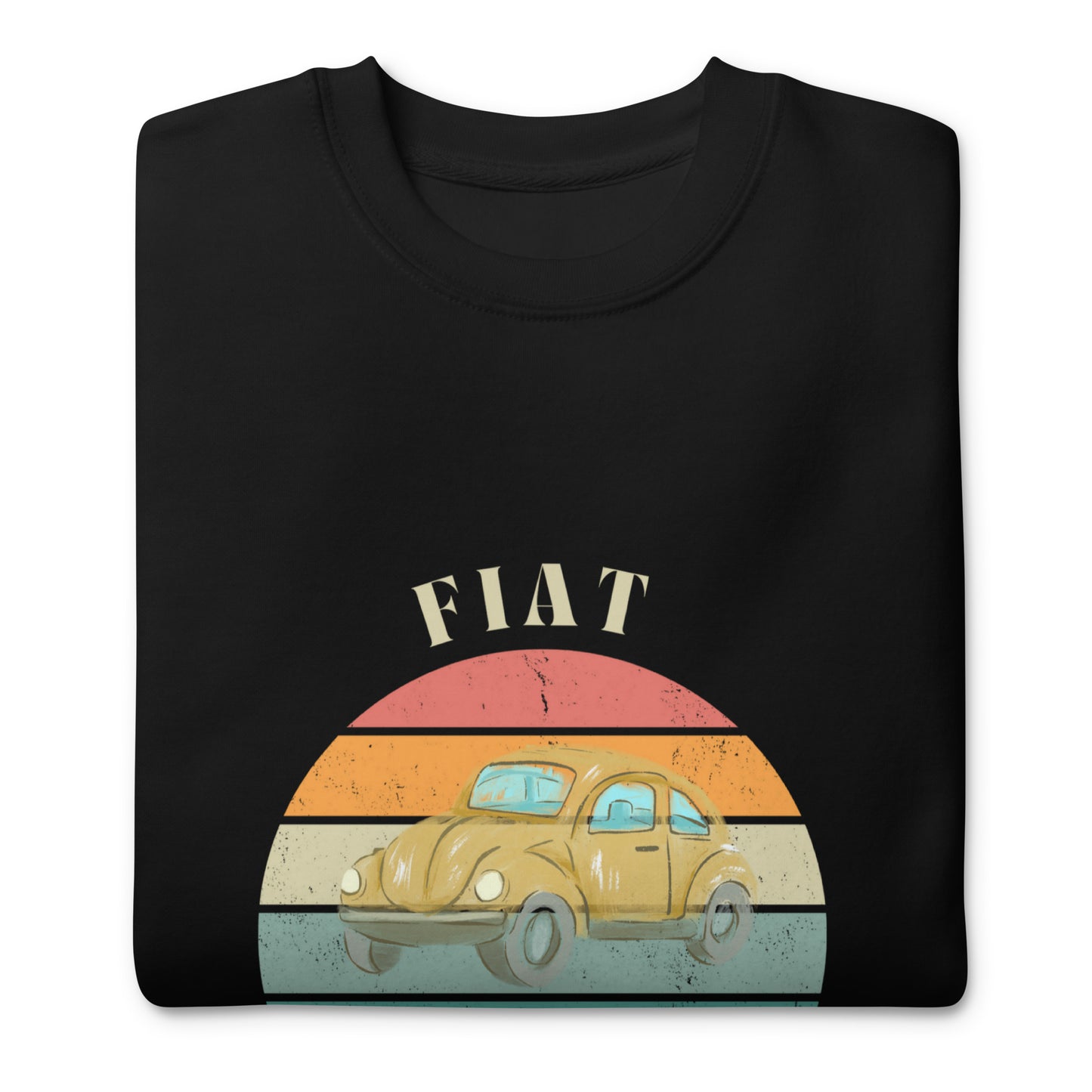 Retro Edition "Fiat Is Retro" – Classic Fleece Sweatshirt