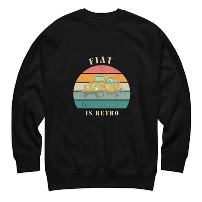 Retro Edition "Fiat Is Retro" – Classic Fleece Sweatshirt