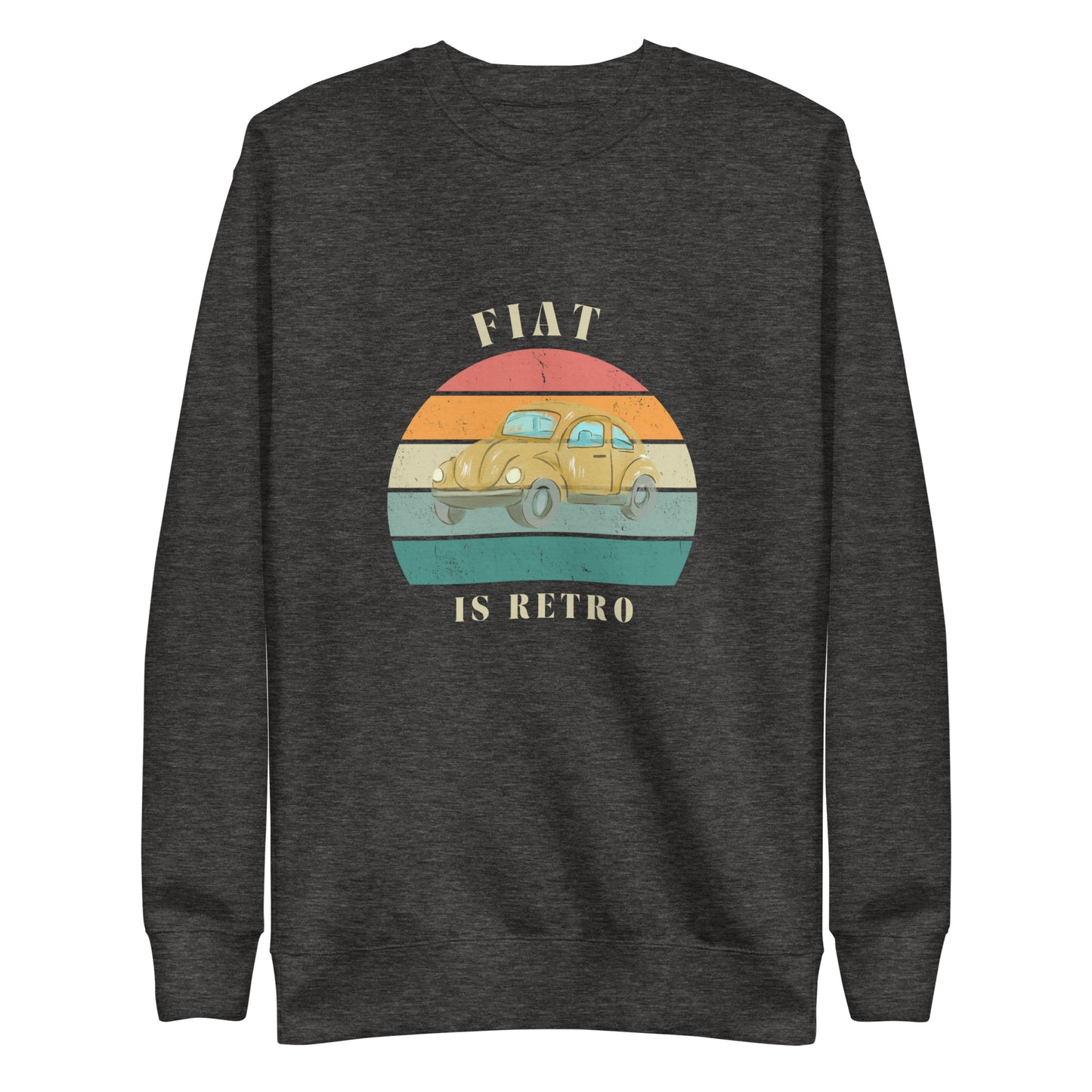 Retro Edition "Fiat Is Retro" – Classic Fleece Sweatshirt