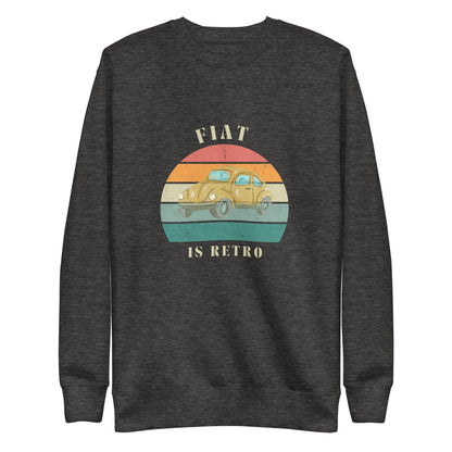 Retro Edition "Fiat Is Retro" – Classic Fleece Sweatshirt