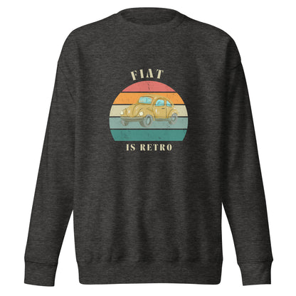 Retro Edition "Fiat Is Retro" – Classic Fleece Sweatshirt
