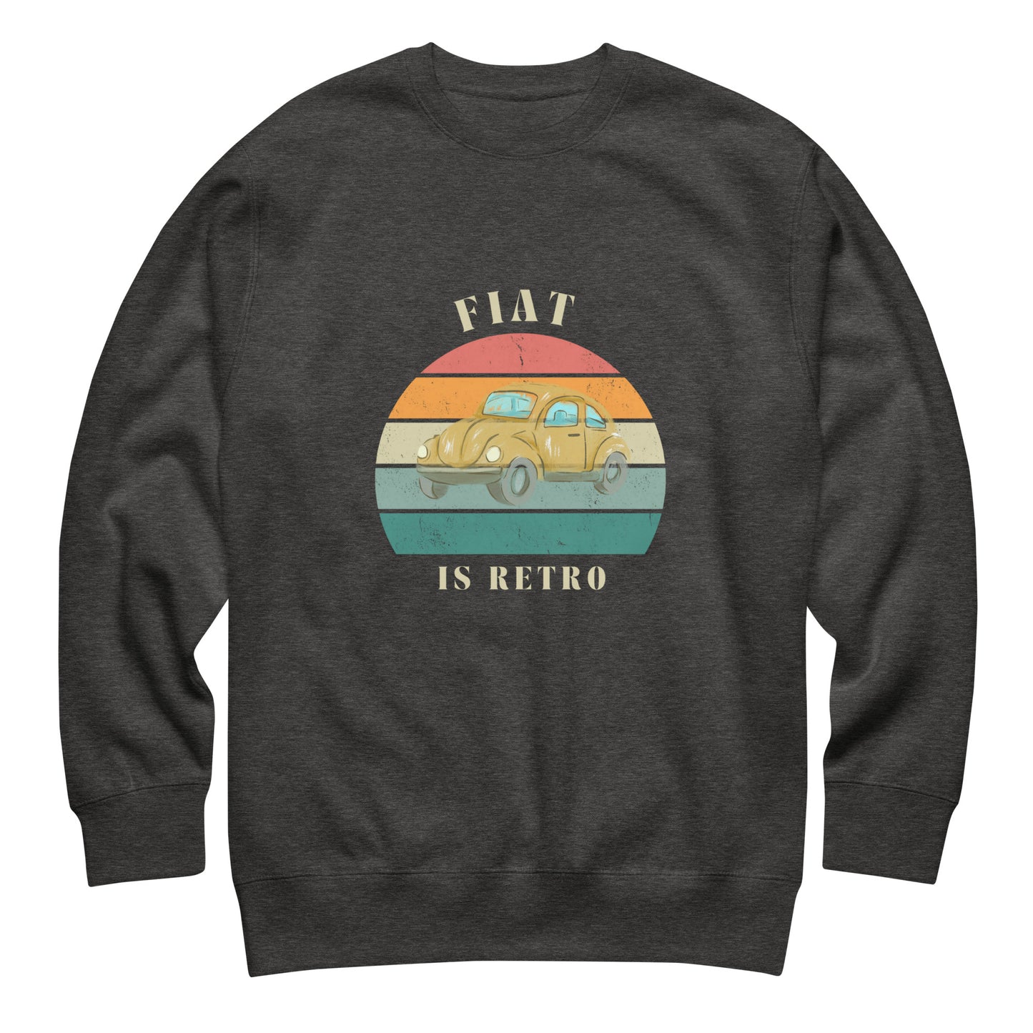Retro Edition "Fiat Is Retro" – Classic Fleece Sweatshirt