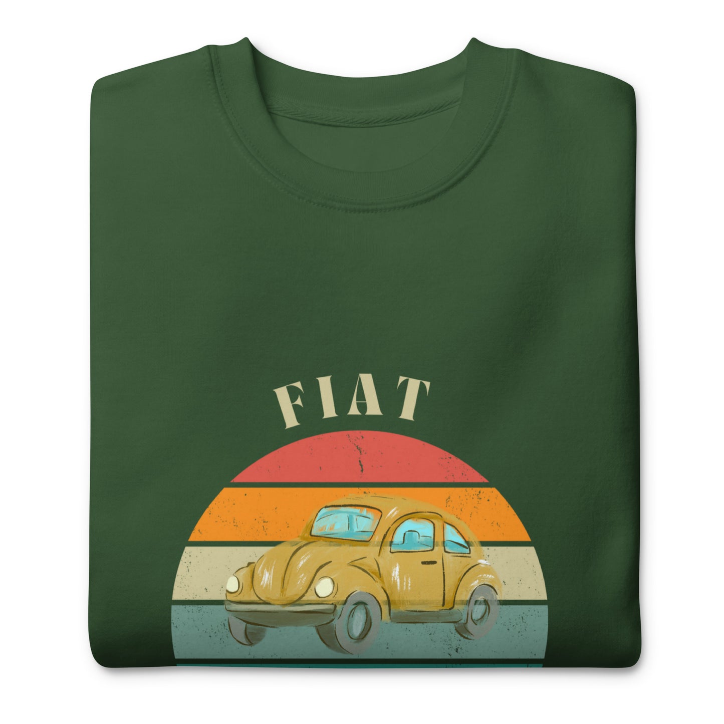 Retro Edition "Fiat Is Retro" – Classic Fleece Sweatshirt