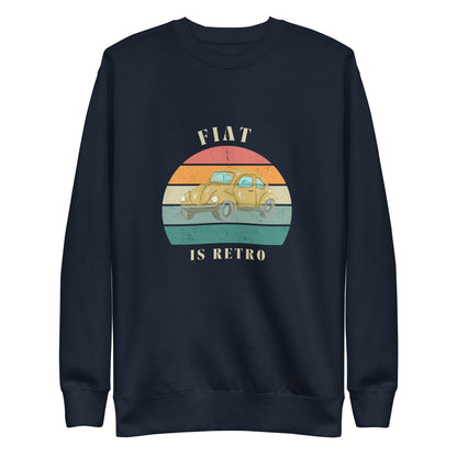 Retro Edition "Fiat Is Retro" – Classic Fleece Sweatshirt