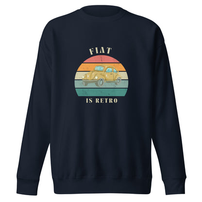 Retro Edition "Fiat Is Retro" – Classic Fleece Sweatshirt