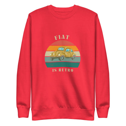 Retro Edition "Fiat Is Retro" – Classic Fleece Sweatshirt