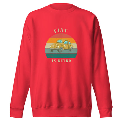 Retro Edition "Fiat Is Retro" – Classic Fleece Sweatshirt