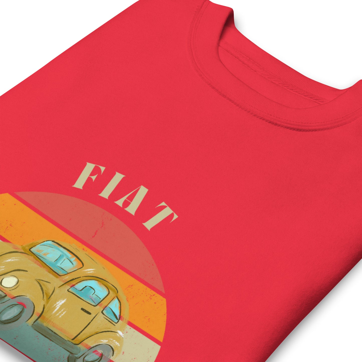 Retro Edition "Fiat Is Retro" – Classic Fleece Sweatshirt