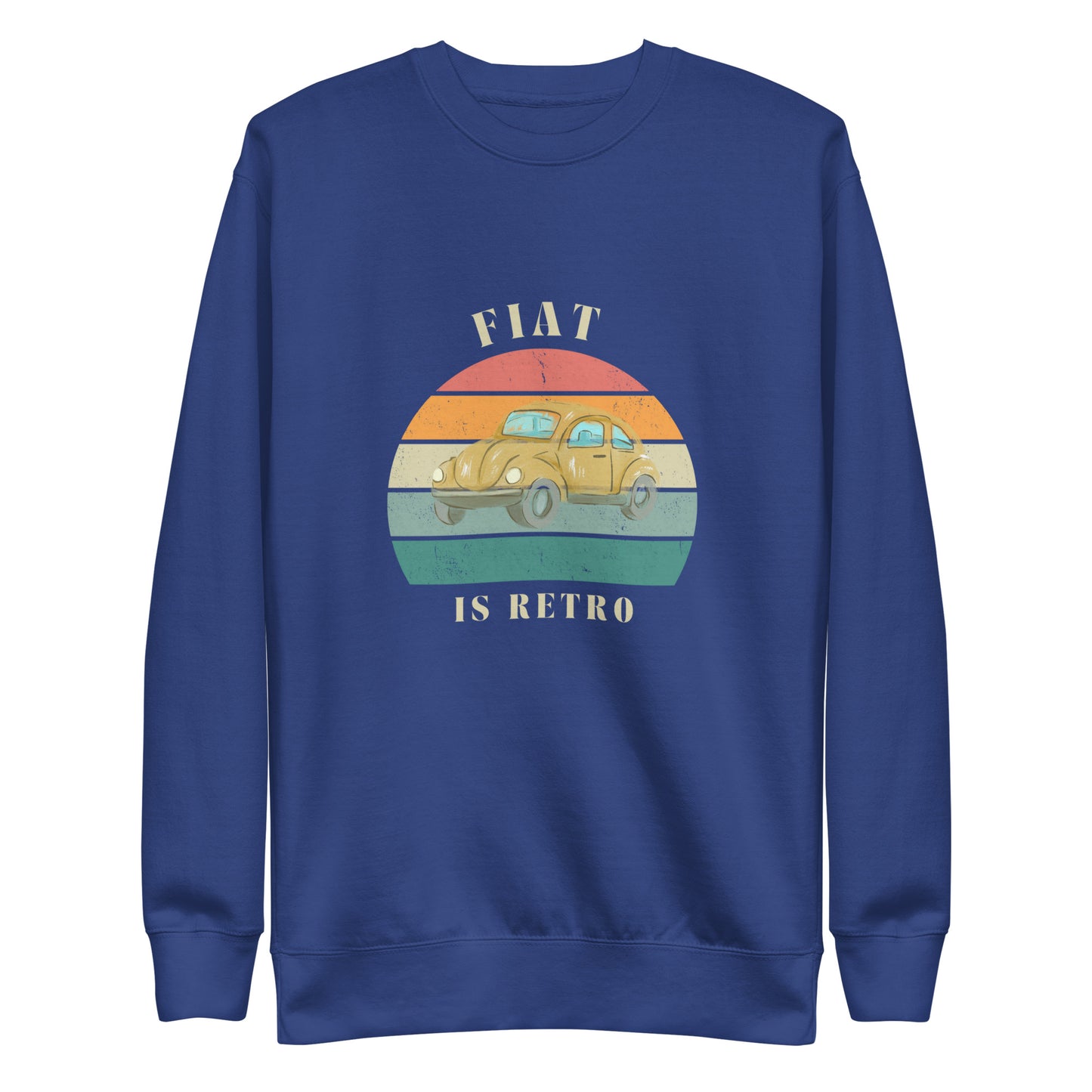 Retro Edition "Fiat Is Retro" – Classic Fleece Sweatshirt