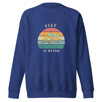 Retro Edition "Fiat Is Retro" – Classic Fleece Sweatshirt