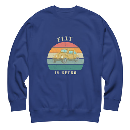 Retro Edition "Fiat Is Retro" – Classic Fleece Sweatshirt
