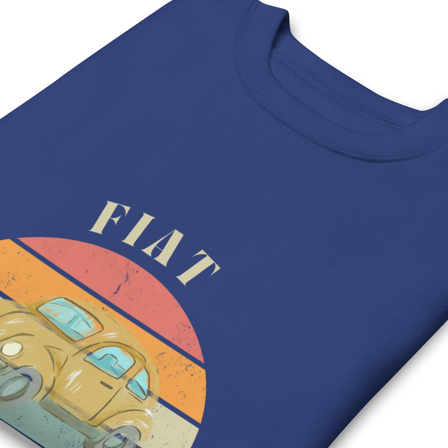 Retro Edition "Fiat Is Retro" – Classic Fleece Sweatshirt