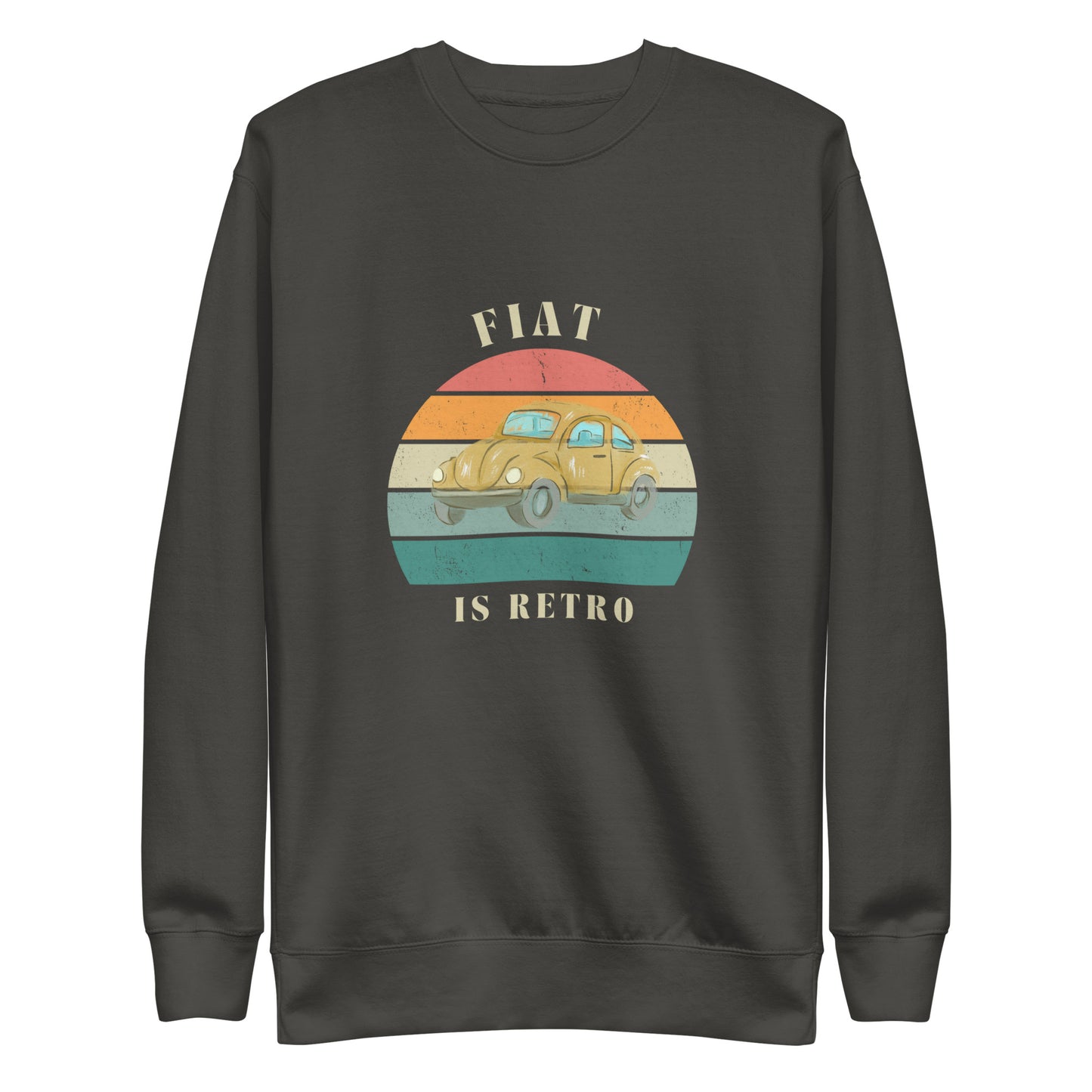 Retro Edition "Fiat Is Retro" – Classic Fleece Sweatshirt