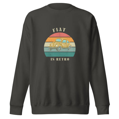 Retro Edition "Fiat Is Retro" – Classic Fleece Sweatshirt