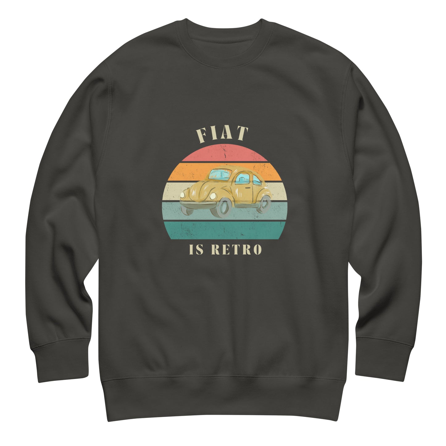 Retro Edition "Fiat Is Retro" – Classic Fleece Sweatshirt