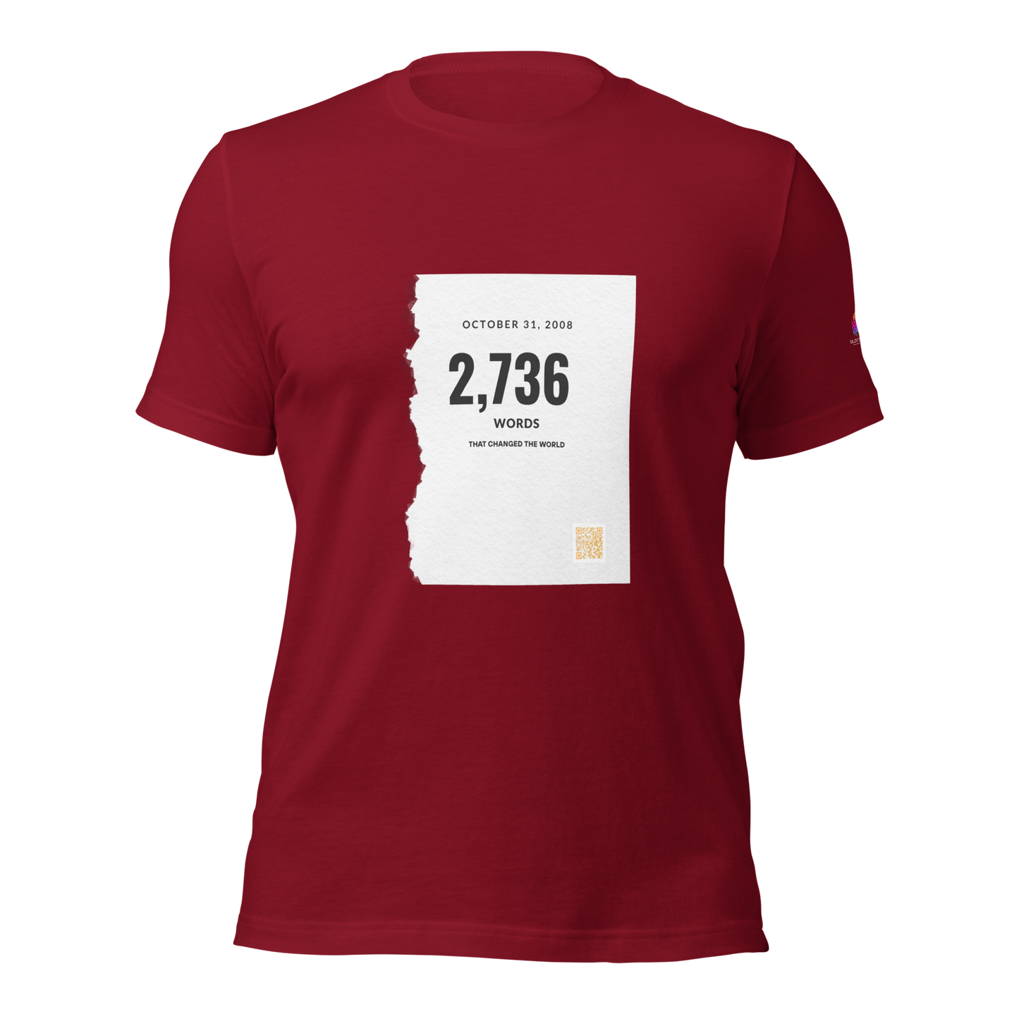 "Bitcoin White Paper" – Cotton T-Shirt