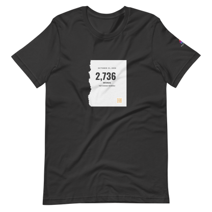 "Bitcoin White Paper" – Cotton T-Shirt