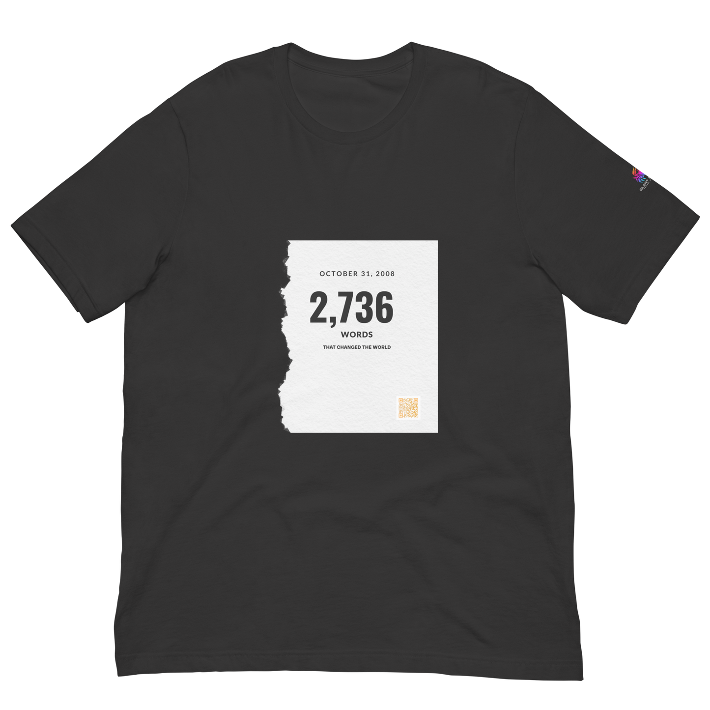 "Bitcoin White Paper" – Cotton T-Shirt