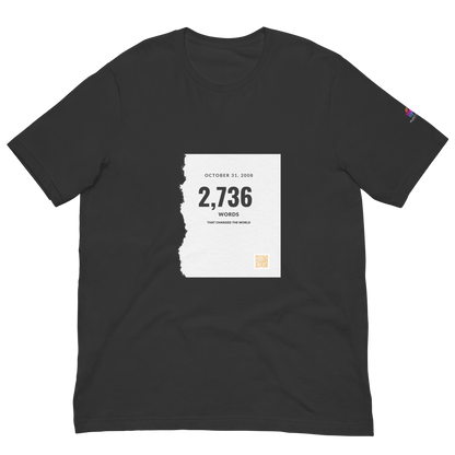 "Bitcoin White Paper" – Cotton T-Shirt