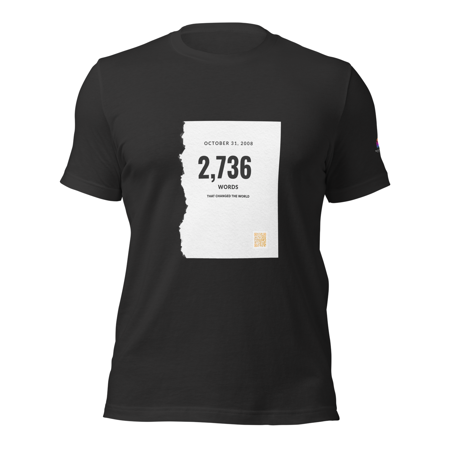 "Bitcoin White Paper" – Cotton T-Shirt